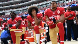 Eric Reid (r.) protestierte bei den San Francisco 49ers an der Seite von Colin Kaepernick.