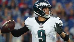 Nick Foles wird gegen die Atlanta Falcons starten.