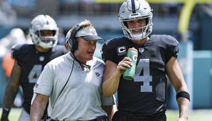 Jon Gruden glaubt nicht, dass Derek Carr die Raiders verlässt.