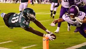 Die Philadelphia Eagles verloren mit 21:23 gegen die Minnesota Vikings