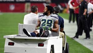 Earl Thomas war nach seiner Verletzung gegen die Cardinals sichtbar sauer.