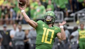 Justin Herbert wird erst 2020 in den NFL-Draft gehen.