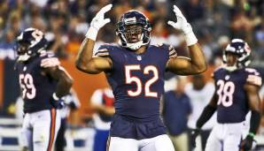 Khalil Mack gilt als größter Star der Defense der Chicago Bears.