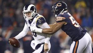 Jared Goff und die Rams hatten in Chicago enorme Probleme.