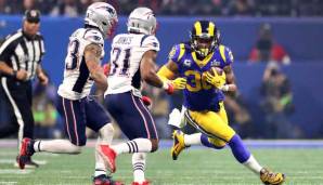 Todd Gurley spielte im Super Bowl wohl nicht in bester Verfassung.