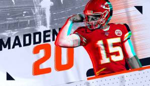 Patrick Mahomes ist auf dem Cover von Madden 20.