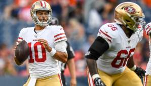 Jimmy Garoppolo erwischte einen rabenschwarzen Tag gegen die Denver Broncos.