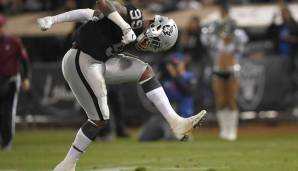 OAKLAND RAIDERS: Arden Key. Nach nur einem Sack in seiner Rookie-Saison soll der Drittrundenpick 2019 angreifen. Clelin Ferrell und Maxx Crosby werden Snaps bei Run-Downs erhalten, sodass Key 2019 als reiner Pass-Rusher spielen können wird.