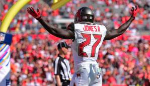 TAMPA BAY BUCCANEERS: Ronald Jones II. Dass Bruce Arians Running Backs einsetzen kann, bewies er zuletzt in Arizona. Die große Frage: Wird TB auf einen klaren Lead Back setzen? Gewinnt Jones das interne Duell gegen Barber, könnte eine Top-Saison warten.