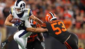 Cooper Kupp erzielte zwei Touchdowns gegen die Cleveland Browns.