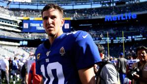 Eli Manning hat mit den New York Giants zwei Super Bowls gewonnen.