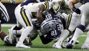 Die Defense der New Orleans Saints ließ gegen die Dallas Cowboys wenig zu.