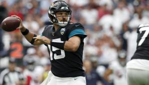 GEWINNER: Gardner Minshew, QB, Jaguars. Der Rookie spielte groß auf und hielt die Jaguars bis zum Schluss im Spiel gegen Houston. Alles scheint nicht verloren mit Foles auf IR.