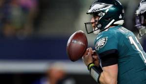 Carson Wentz, Eagles (@Bills): Die Bills sind sogar noch gefährlicher als die Broncos: Vier zugelassenen Passing Touchdowns stehen sechs eigene Interceptions gegenüber. Die Eagles-Offense lief zuletzt nicht rund, lasst Wentz auf eurer Bank.