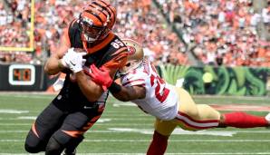 Tyler Eifert, TE, Bengals: Eifert wird Free Agent und die Bengals sind ohnehin schon 0-8, Zeit, den Rebuild voranzutreiben. Mögliche Interessenten: Patriots, Seahawks.