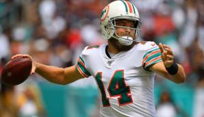 Ryan Fitzpatrick, QB, Dolphins: Der Veteran startet zwar wieder, doch in Miami ist jeder Spieler verhandelbar. Könnte ein Team mit QB-Need verzweifelt genug sein? Mögliche Interessenten: Bears, Broncos.