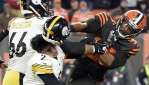 VERLIERER: Myles Garrett, DE, Browns. Einen größeren "Verlierer" als Garrett gibt es in dieser Woche nicht. Mit seiner Helmattacke und anschließender Suspendierung schadet er sich selbst und seinem Team langfristig.