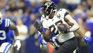 VERLIERER: Leonard Fournette, RB, Jaguars. Fournette kam nicht voran gegen die Colts. Aus 8 Carries machte er 23 Yards. Er fing 7 Pässe, doch auch daraus machte er nur 34 Yards gegen die Colts. So ist er kein Faktor.