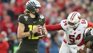 6. Pick - Los Angeles Chargers: Justin Herbert, Quarterback, Oregon.