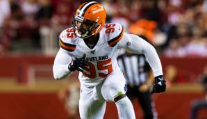 1. Pick 2017 - Myles Garrett, Edge-Rusher - Cleveland Browns: Option gezogen (garantiertes Gehalt 2021: 15,2 Millionen Dollar).