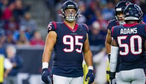 EDDIE VANDERDOES - Defensive Tackle, Houston Texans: Vanderdoes war ein Rollenspieler der Texans 2019 und machte drei Spiele. Er steigt aus, weil er generell wegen der Coronavirus-Pandemie besorgt ist.