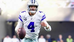 Dak Prescott erzielte gegen die Falcons einen Touchdown.