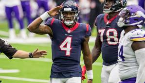 16. Deshaun Watson, Houston Texans: Eine massiv enttäuschende Saison in Houston und auch Watson selbst war bisher schlicht unter seinem hohen Level. Zu viele selbstverschuldete Pressures, zu viele Receiver verfehlt. Viel (oberer) Durchschnitt.