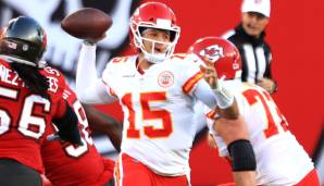 Patrick Mahomes und die Chiefs haben sich gegen die Tampa Bay Buccaneers durchgesetzt.