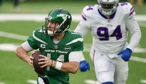 28. Sam Darnold, New York Jets: Eine QB-Debatte wird es jetzt nicht geben - aber mit Flacco sieht die Offense nicht schlechter aus. Darnold hat Talent, das ist unbestreitbar. Doch es sind nur Highlights ohne Konstanz, die Entwicklung ist nicht da.