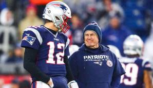 Tom Brady trifft bei seiner Rückkehr nach New England auf Bill Belichick.