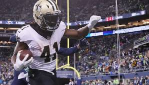 Alvin Kamara war der einzige Lichtblick einer ansonsten äußerst blassen Offense der New Orleans Saints in Seattle.