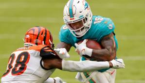 LYNN BOWDEN JR. - RB, 80. Pick (3. Runde) 2020: Der College-Star sollte eigentlich als "Utility Player" eingesetzt werden, wurde jedoch nur wenige Monate später zum Spottpreis nach Miami getradet. Machte 2020 für die Dolphins zehn Spiele.