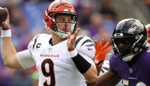 Joe Burrow hat die Ravens schon einmal in dieser Saison besiegt.