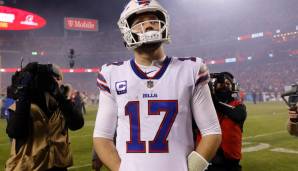 Josh Allen schied mit den Buffalo Bills in der Overtime aus.