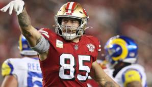 George Kittle und die 49ers wollen die Rams ein drittes Mal in dieser Saison besiegen.