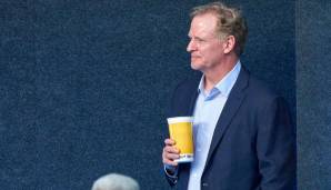 Wie oft wird Commissioner Roger Goodell im Bild sein? Das Over/Under liegt hier bei 1,5 Mal im Spiel. Die Quote für Over liegt bei 1,714, Under bei 1,8.