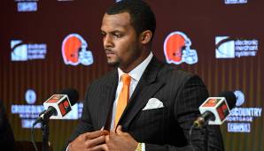 Die Cleveland Browns haben Deshaun Watson im Frühjahr via Trade aus Houston geholt.