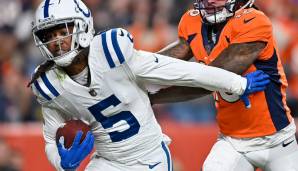 Stephon Gilmore brachte dei Colts mit einer späten Interception zurück ins Spiel.