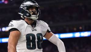 Dallas Goedert überragte beim Sieg der Eagles in Houston.