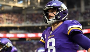 Kirk Cousins und die Vikings haben ihre letzten sieben Spiele in Serie gewonnen.