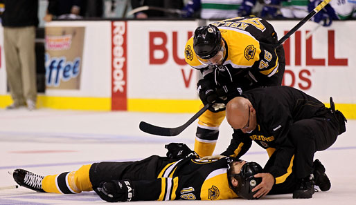 Nathan Horton fällt wegen einer schweren Gehirnerschütterung für den Rest der Finals aus