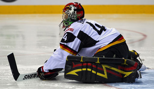 Nationaltorhüter Dennis Endras muss weiter auf sein Debüt in der NHL warten