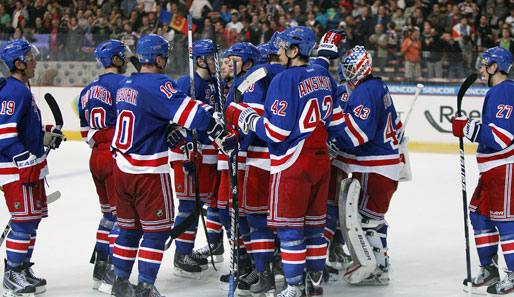 Die New York Rangers konnten Sparta Prag mit 2:0 besiegen