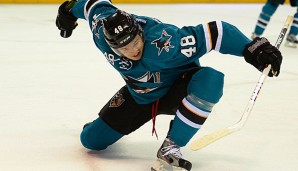 So bejubelte Youngster Tomas Hertl sein erstes von vier (!) Toren gegen die Rangers