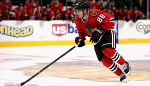 18 Sekunden vor Schluss traf Patrick Kane für die Blackhawks zum Sieg