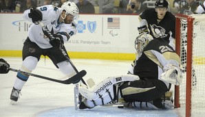 Marc-Andre Fleury war beim Pens-Sieg gegen San Jose der Fels in der Brandung