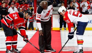 Shaquille O'Neal in da house! Die NBA-Legende war bei den Devils zu Gast