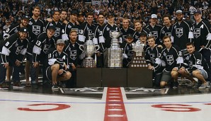 Die Los Angeles Kings sicherten sich gegen New York den Stanley Cup