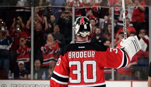 Martin Brodeur spielte seit 1992 bei den New Jersey Devils