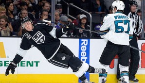 Ein Bild mit Symbolcharakter: Die Kings hatten keine Chance gegen San Jose